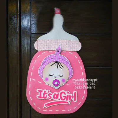 Baby Arrival Door Sign - Baby Arrival Announcement - Its A boy - its A Girl