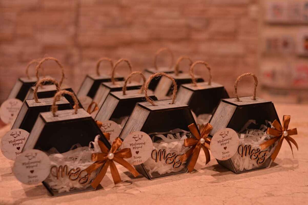 Nikah Favor Box- Nikah Bid - Nikah Box - Wedding Favor Box Nikah Favor Box- Nikah Bid - Nikah Box - Wedding Favor Box