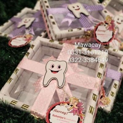 Baby Arrival - First tooth box - First tooth box- sweet box