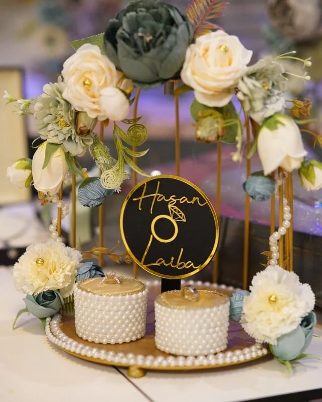 Engagement Ring Platter - Engagement Platter - Engagement Holder- Ring Ceremony