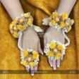 Handmade floral Jewellery - Artificial Floral Jewellery - Handmade Floral Bangles