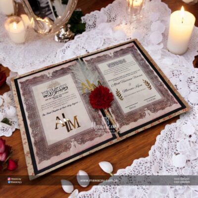 Nikah File - Nikah Contract - Nikah Nama - Nikah Frame - Nikah Pen