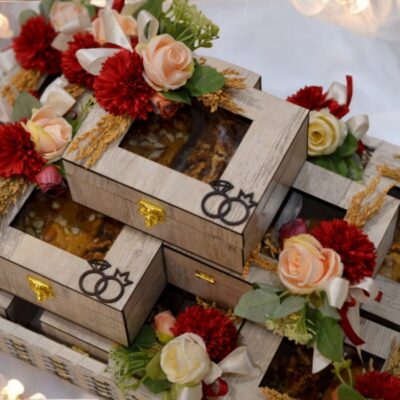 Engagement sweet box - Engagement box - Baat pakki box - Mithai box - Engagement sweet box